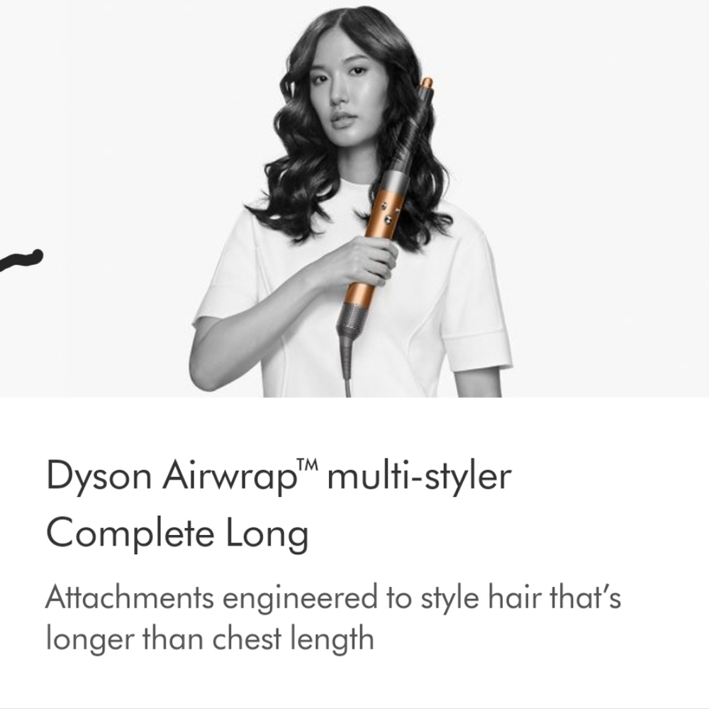Dyson Airwrap Complete Long Multi Styler Copper Brand New Never Opened